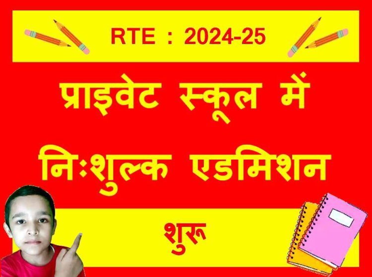 प्राइवेट स्कूलों में ऑनलाइन निःशुल्क एडमिशन शुरू : कब, क्या और कैसे होगा यह जानने के लिए पढ़िए यह खबर