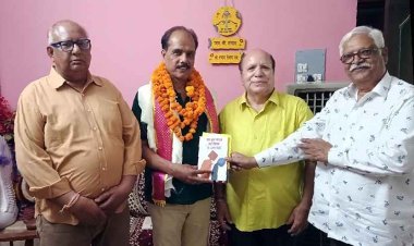 साहित्य सृजन : युवा साहित्यकार आशीष दशोत्तर को नवकिरण सृजन सम्मान से अलंकृत, राजस्थान के बीकानेर में हुआ सम्मान