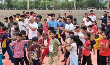 पुलिस अधिकारियों और कर्मचारियों के बच्चों के लिए 15 दिवसीय समर कैंप शुरू, बच्चों से एसपी राहुल कुमार लोढ़ा ने किया डांस