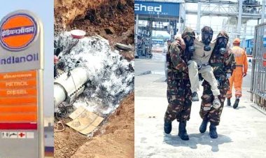 आपदा ! इंडियन ऑइल डिपो के हाई स्पीड डीजल पाइप में रिसाव से कई कर्मचारी आए चपेट में, NDRF ने प्रभावितों को सुरक्षित बाहर निकाल