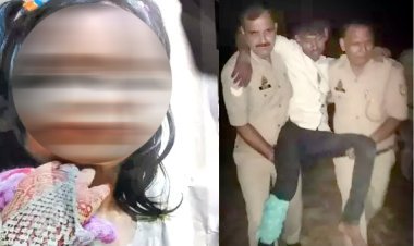 7 साल की बच्ची से बलात्कार की कोशिश, चिल्लाई तो पत्थर से कुचल कर मार डाला, पुलिस ने गोली मारकर किया आरोपी का ‘हाफ एनकाउंटर’