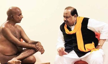 धर्म-संस्कृति ! मुनि श्री प्रमाणसागरजी म.सा. से कैबिनेट मंत्री चेतन्य काश्यप की विशेष चर्चा, सम्यक शिखरजी में निर्मित हो रहे गुणायतन तीर्थ पर भी हुई बात