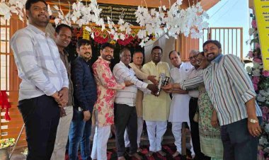 सकारात्मक पहल : गिलड़ा और काकाणी परिवार ने रामबाग हनुमान मंदिर समिति को भेंट किए पानी और चाय-काफी पीने के लिए स्टील के 1300 गिलास