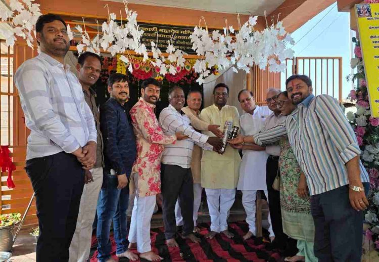 सकारात्मक पहल : गिलड़ा और काकाणी परिवार ने रामबाग हनुमान मंदिर समिति को भेंट किए पानी और चाय-काफी पीने के लिए स्टील के 1300 गिलास