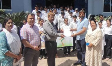 रॉयल कॉलेज में ‘‘एक राष्ट्र - एक चुनाव’’ के समर्थन में राष्ट्रपति के नाम प्रस्ताव प्रस्तुत, भारत का लोकतांत्रिक ढांचा प्रभावी, पारदर्शी व आर्थिक रूप से सुदृढ़ बनाना है उद्देश्य