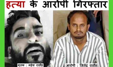 साली के घर का विवाद निपटाने आए जीजा की हत्या के मामले में चार आरोपी गिरफ्तार, आरोपियों में तीन नाबालिग शामिल