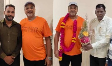 स्वागत-सत्कार : मशहूर संगीतकार साजिद अली खान का रतलाम आगमन पर मीर समाज ने किया स्वागत, अपने फिल्मी करियर पर की चर्चा, युवाओं को मार्गदर्शन भी दिया