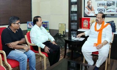 निर्देश : बिजली कंपनी के अफसरों को कैबिनेट मंत्री चेतन्य काश्यप की हिदायत; जिले में बिगड़ने न पाए बिजली आपूर्ति व्यवस्था