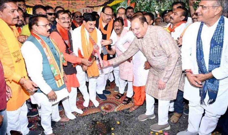 भूमि पूजन : भाजपा कार्यालय भवन में हर व्यक्ति को परिवार का अनुभव होगा - मुख्यमंत्री डॉ. मोहन यादव