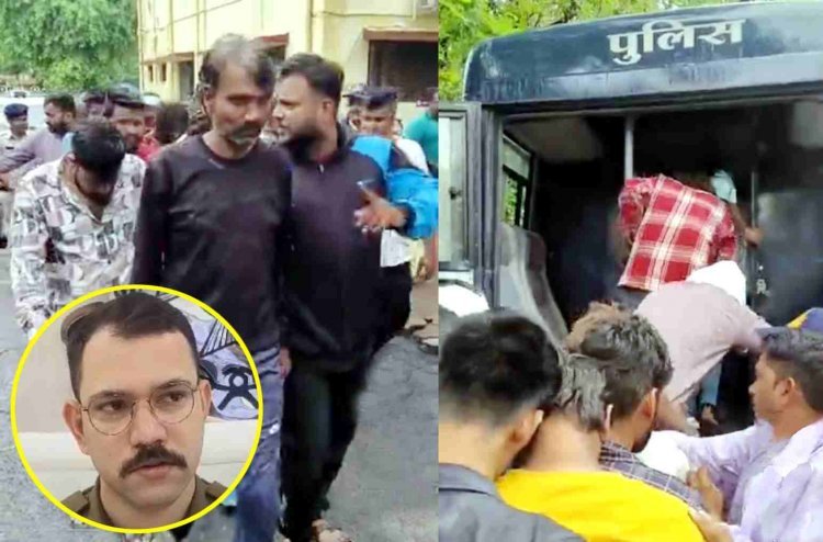 गुंडों के विरुद्ध अभियान लगातार ! रतलाम में बीती रात 25 आदतन अपराधियों को किया गिरफ्तार, गुंडई के दौरान करते हैं सीनाजोरी पकड़े जाने पर छिपाते रहे मुंह