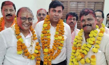 समाजसेवी प्रीतेश गादिया रेडक्रॉस के चेयरमैन निर्वाचित, सुशील मूणत वाइस चेयरमैन व संजय लुनिया कोषाध्यक्ष बने, 10 में से 9 पदों पर सेवा पेनल ने किया कब्जा