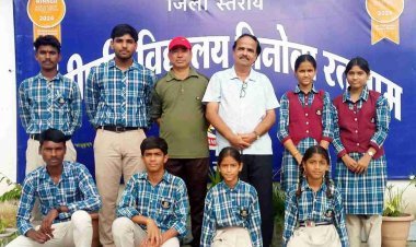 खेल उपलब्धि ! सांदीपनि विद्यालय विनोबा रतलाम के 8 विद्यार्थियों ने संभाग स्तरीय शालेय खेलकूद प्रतियोगिता में किया कमाल