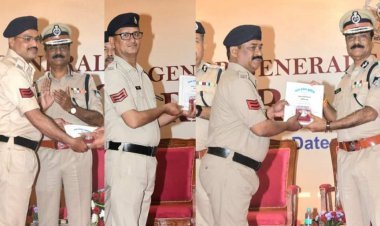उत्कृष्टता का सम्मान ! रतलाम जिले के 4 पुलिसकर्मी DG डिस्क से सम्मानित, एसपी अमित कुमार ने दी बधाई