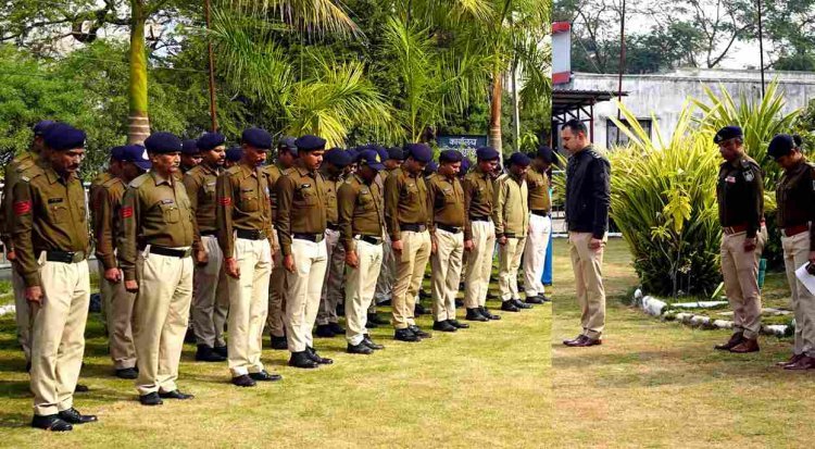 SP का संदेश : महात्मा गांधी के आदर्श आज भी प्रासंगिक, प्रत्येक पुलिसकर्मी करे आत्मसात- IPS अमित कुमार